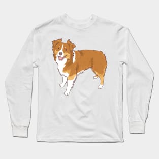 Red Tricolor Toy Aussie Long Sleeve T-Shirt